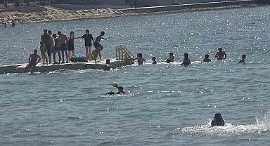 Yalova'da sıcak hava etkili oluyor