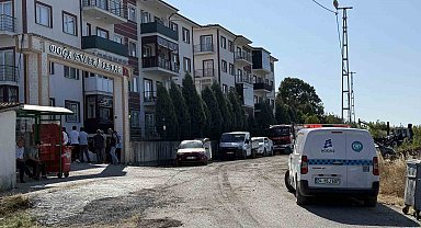 Yangın bölgesindeki bir site tedbir amaçlı tahliye edildi