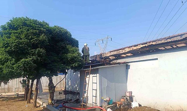 Yangında alevlerin arasında kalan bebek hayata tutunamadı