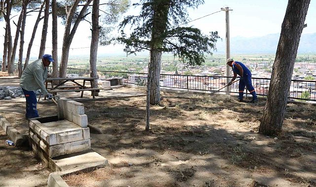 Yenipazar Çamlık Mesire Alanı düzenleniyor