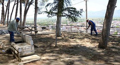 Yenipazar Çamlık Mesire Alanı düzenleniyor