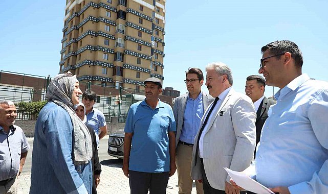 Yıldırım Beyazıt mahallesi artık daha yeşil