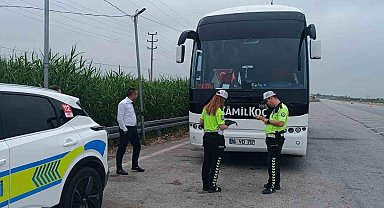 Yolcu otobüslerine sıkı denetim