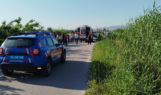 Yoldan çıkan işçi servisi sazlıkların arasına devrildi: 6 yaralı