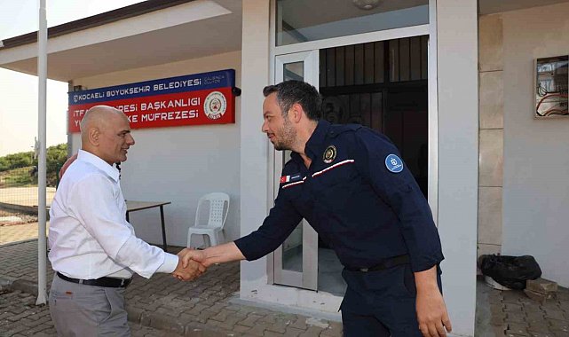 Yukarı Hereke'ye yeni itfaiye müfrezesi kazandırıldı