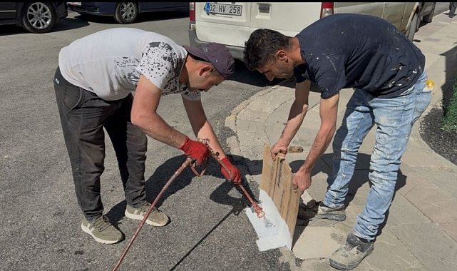 Yüksekova Devlet Hastanesi otoparkı yenilendi