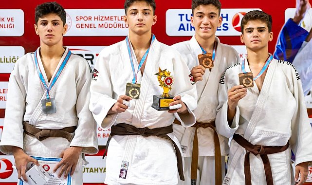 Yunusemreli judocular Kütahya'da Manisa'nın gururu oldu