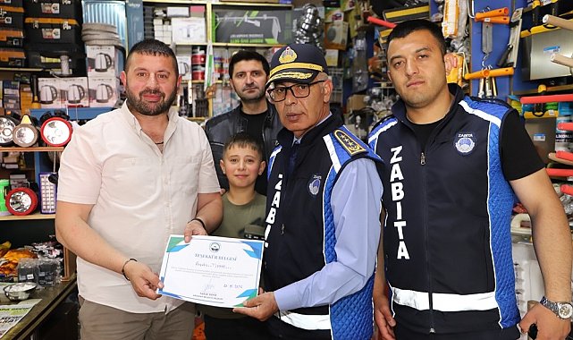 Zabıta ekiplerinin kaldırım işgal denetimleri devam ediyor