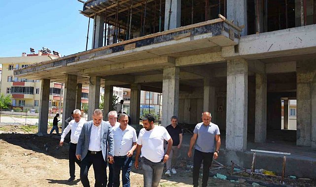 Zeytinli'de yeni sağlık merkezi ve acil istasyon inşaatı sürüyor