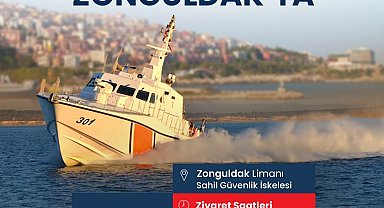 Zonguldak'ta askeri gemi ve sahil güvenlik botu halkın ziyaretine açılacak