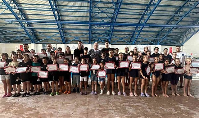 15 Temmuz anısına yüzme müsabakaları tamamlandı