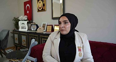 15 Temmuz şehidi eşi ve gazi Şefkatlioğlu: "Vatan ve bayrak için bir kere değil, bin kere ölürüm"