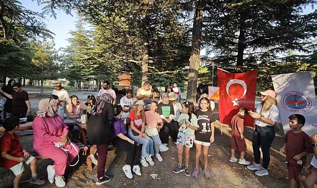 15 Temmuz'un ruhu oryantiring parkurunda yaşatıldı