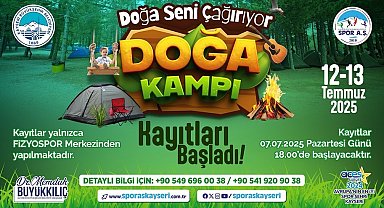 'Doğa Seni Çağırıyor' Doğa Kampı'na kayıtlar başladı