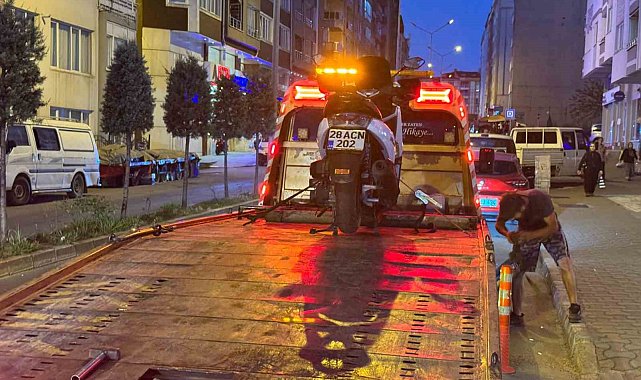 'Dur' ihtarına uymadı, motosikleti bırakıp kaçtı