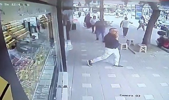 4.2 büyüklüğündeki depremde mağazalardan böyle kaçtılar