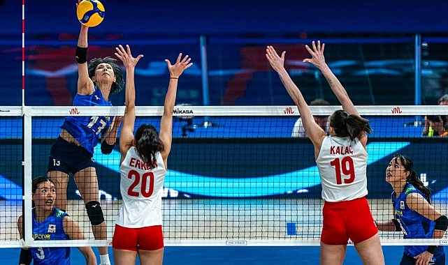 A Milli Kadın Voleybol Takımı, Milletler Ligi'ne veda etti