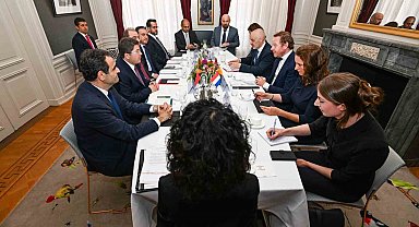 Adalet Bakanı Tunç, Hollandalı mevkidaşı Van Weel ile bir araya geldi