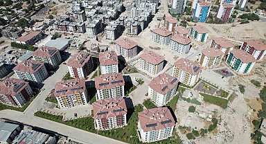 Adıyaman'daki kentsel dönüşüm alanında modern binalar yükseldi