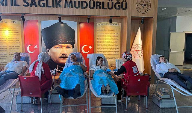 Ağrı'da 15 Temmuz'da kan bağışı kampanyası düzenlendi