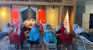 Ağrı'da 15 Temmuz'da kan bağışı kampanyası düzenlendi