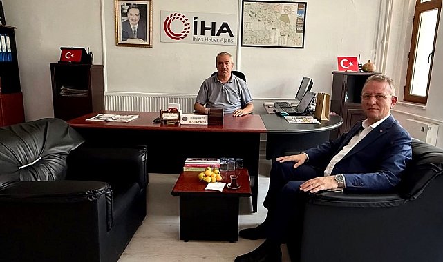 AK Parti Kütahya Milletvekili Demir'den İhlas Haber Ajansı'na ziyaret ve 15 Temmuz mesajı