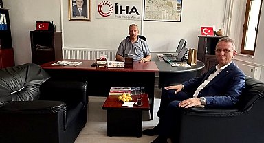 AK Parti Kütahya Milletvekili Demir'den İhlas Haber Ajansı'na ziyaret ve 15 Temmuz mesajı