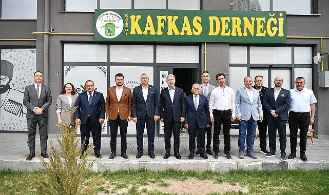 Akar ve Büyükkılıç'tan Kayseri Kafkas Derneği'ne ziyaret