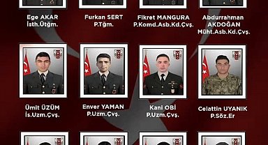 Akar'dan şehitler için başsağlığı mesajı