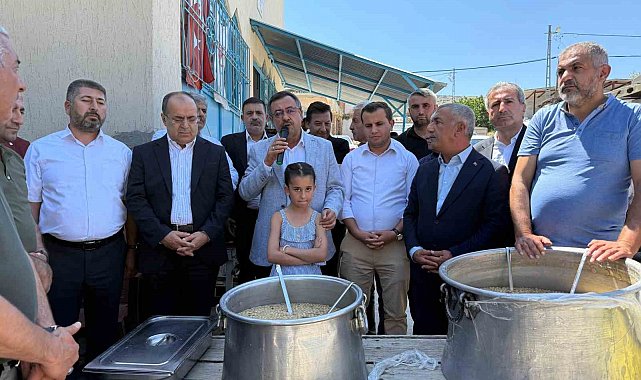 Akçadağ Fatih Mahallesi'nde aşure etkinliği