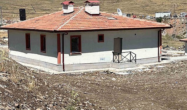 Akçadağ Kozluca'da deprem konutlarında sona doğru