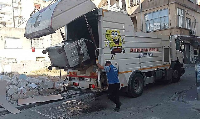 Akdeniz Belediyesinden temiz kent ve sağlıklı çevre için kesintisiz hizmet
