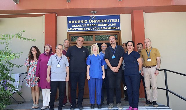 Akdeniz Üniversitesi AMBAUM'dan bağımlılıkla mücadelede yıllık binlerce tedavi