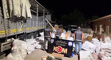 Aksaray KOM'dan kaçakçılara darbe