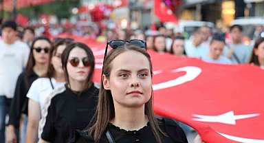 Aksaray'da 15 Temmuz hain darbe girişiminin yıldönümünde şehitler anıldı