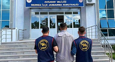 Aksaray'da 9 yıl hapis cezası olan şahıs JASAT'tan kaçamadı