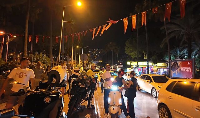 Alanya'da denetimlerde 2 bin 140 sürücü ve yolcuya cezai işlem uygulandı
