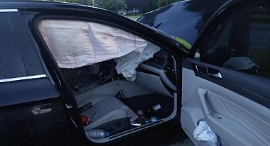 Alkollü sürücünün kullandığı otomobil kontrolden çıktı, önünde seyreden araca çarptı: 3 yaralı