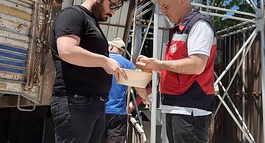 Altıntaş'ta yüzde 50 hibe desteğinden faydalandırılmış olan un fabrikasında denetim