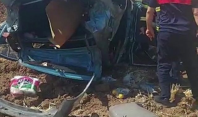 Amasya'da otomobil şarampole uçtu: 3 yaralı