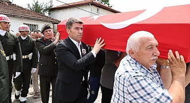 Amasya'nın son Kore gazilerinden Halil Kanar son yolculuğuna uğurlandı