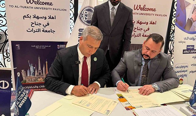 Anadolu Üniversitesi, EDEX Fuarı kapsamında Irak'ta akademik iş birlikleri kurdu