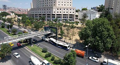 Ankara'da otobüs kazasının ardından trafik normale döndü