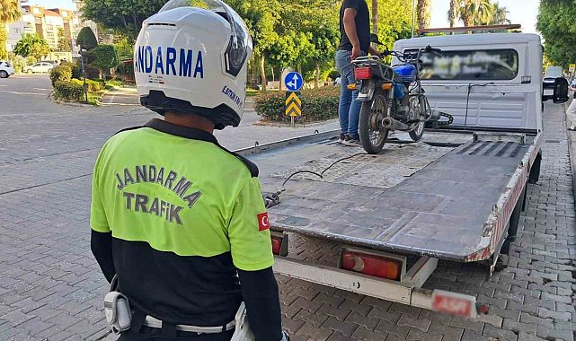 Antalya'da şok motosiklet denetiminde 3 bin 655 araç kontrol edildi