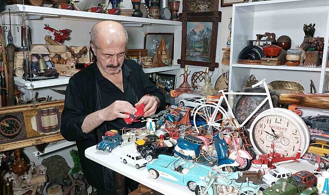 Antikaya tutkusu 4 odalı dükkanı doldurdu: "Bu bir aşk, bu bir tutku"