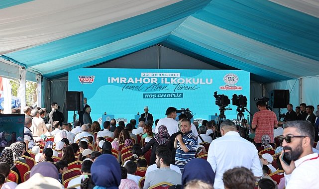 Arnavutköy'de eğitime dev yatırım: 32 derslikli ilkokulun temeli atıldı