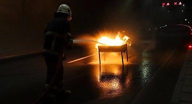 Artvin'de tüneldeki yangın tatbikatı gerçeğini aratmadı