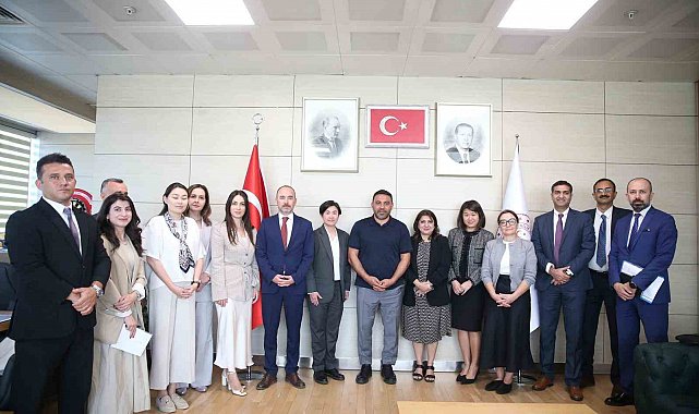 Asya Kalkınma Bankası heyetinden Gençlik ve Spor Bakanlığı'na ziyaret