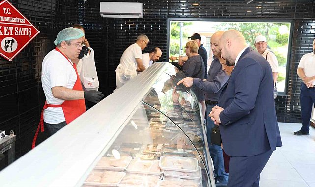 Atakum'a yeni halk et satış noktası