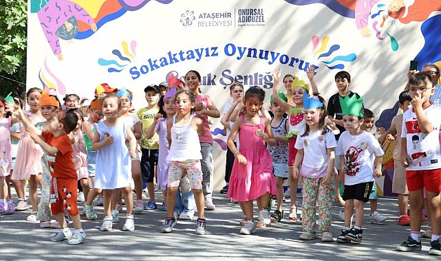Ataşehir'de çocuk şenlikleri yaz boyunca devam edecek